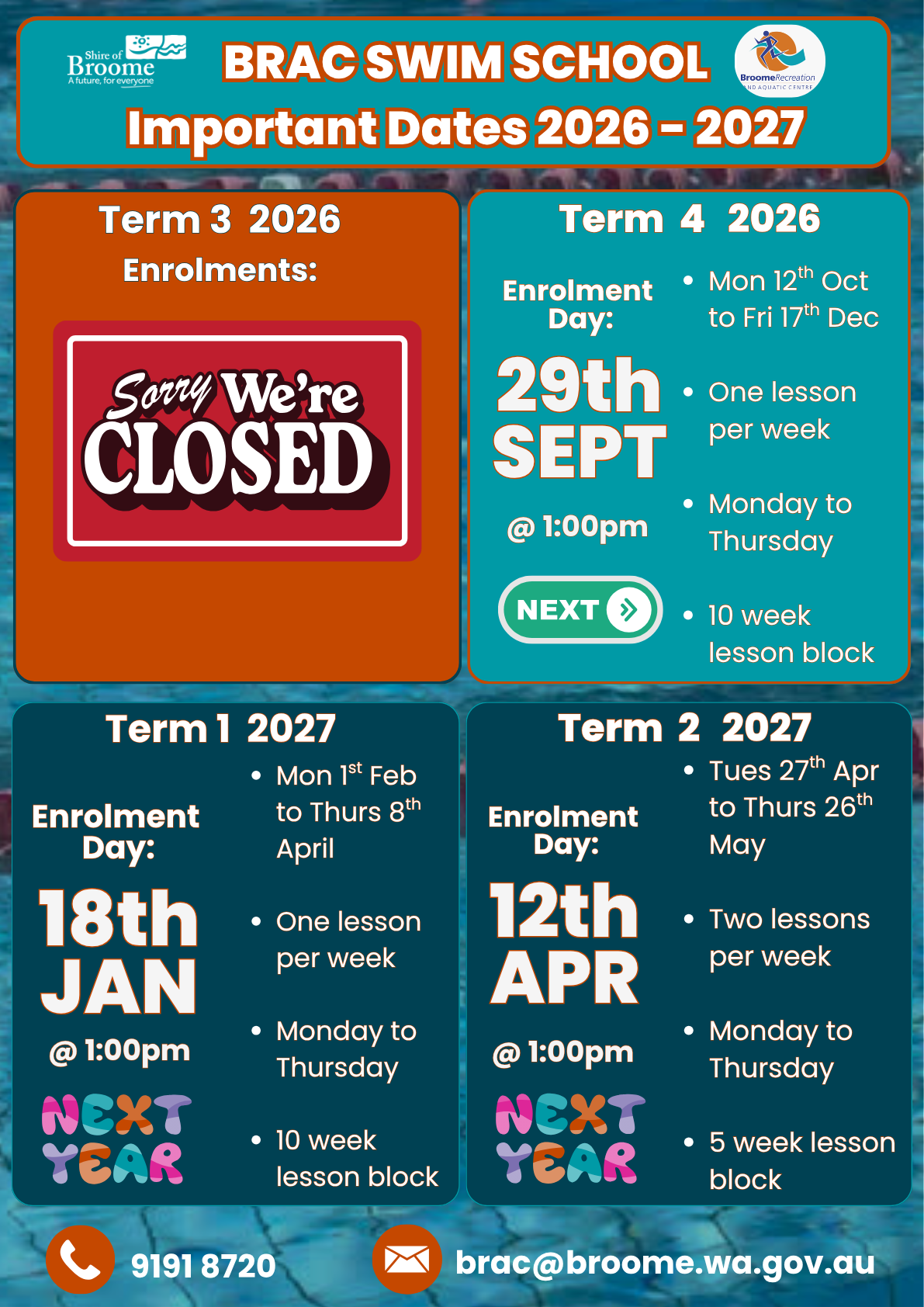Term 3 Closed