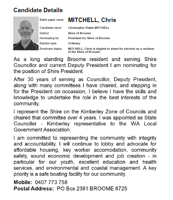 Chris Mitchell nomination statement.PNG